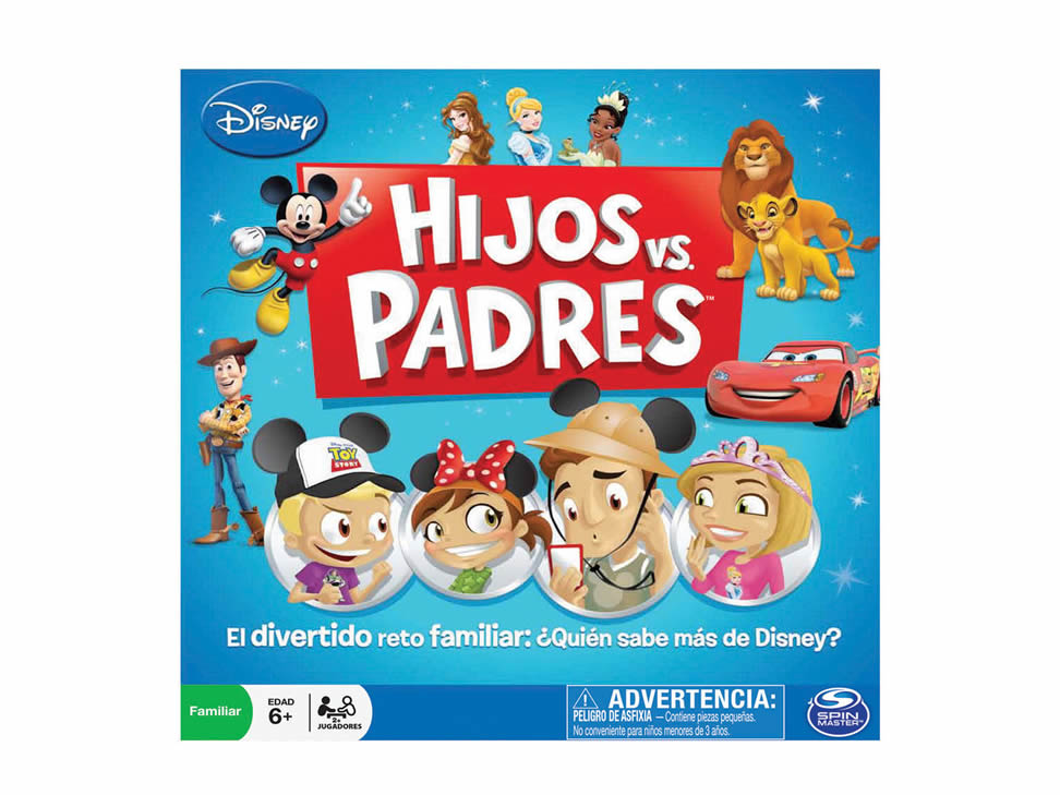 Spinmaster Disney Hijos VS PadresLiverpool es parte de MI vida